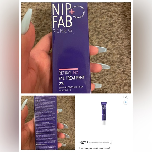 Nip+Fab Retinol Fix Eye Treatment, Anti-Aging, Anti-Wrinkles Retinol - Picture 2 of 4